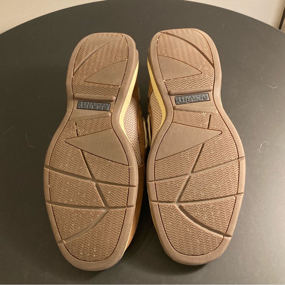 Sperry Top-Sider Men's Billfish Ultralite Boat Shoe Dark Tan Size 10.5 - Picture 6 of 8